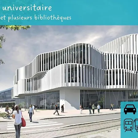 Apartamento New Le Chouch'heim F1 27 M2 Renovated 2025 Clim Tv Internet *