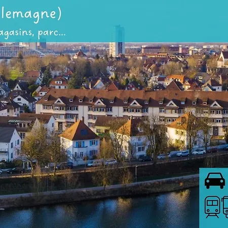 New Le Chouch'heim F1 27 M2 Renovated 2025 Clim Tv Internet Hoenheim
