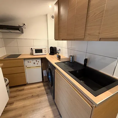 New Le Chouch'heim F1 27 M2 Renovated 2025 Clim Tv Internet Hoenheim