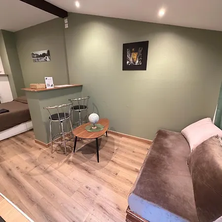 New Le Chouch'heim F1 27 M2 Renovated 2025 Clim Tv Internet Apartament Hoenheim